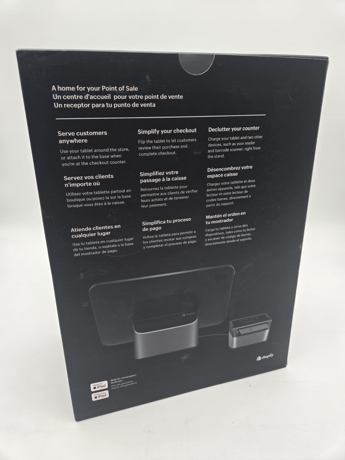 Shopify iPad Retail Stand
