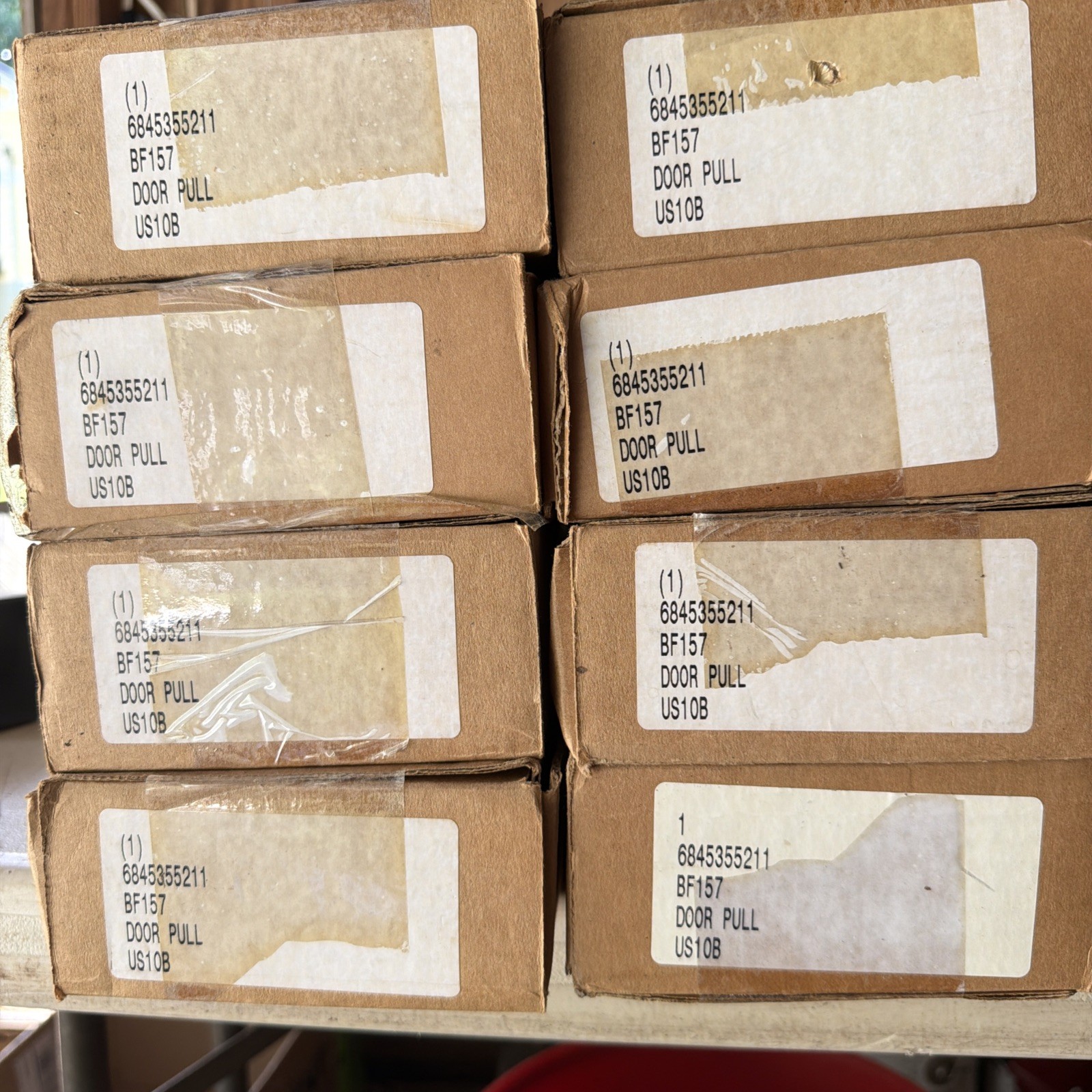 Rockwood BF157 Offset Door Pull US10B 90 Degree ADA 4” Offset 10” CTC
