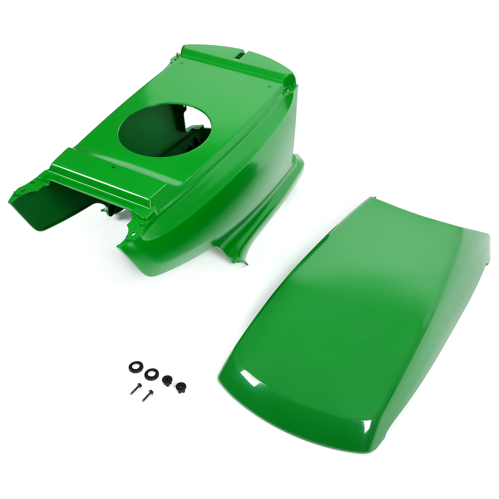 For John Deere For AM132530 AM131759 LT150 LT160 170 Upper/Lower Hood/Bush KIT