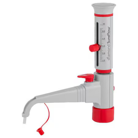 Globe Scientific Gbtd-R-2.5 Bot Top Dspnsr, Min 0.25 Ml-Max 2.5 Ml
