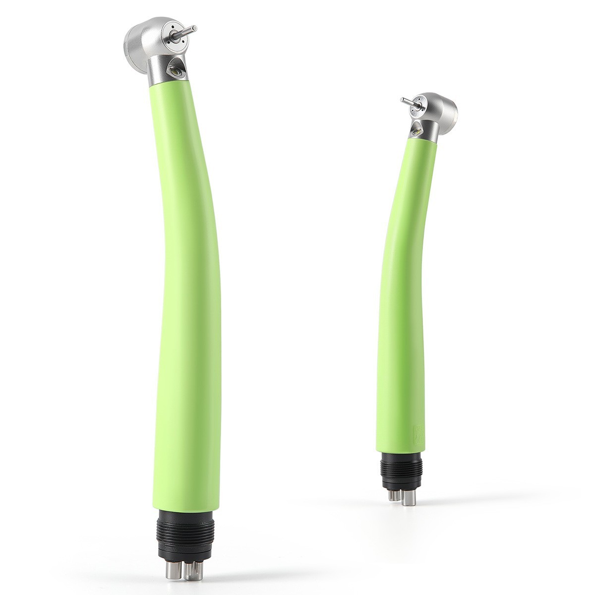 4Hole Dental Fiber Optic LED High Sspeed Handpiece Turbine 3Spray Blue Green