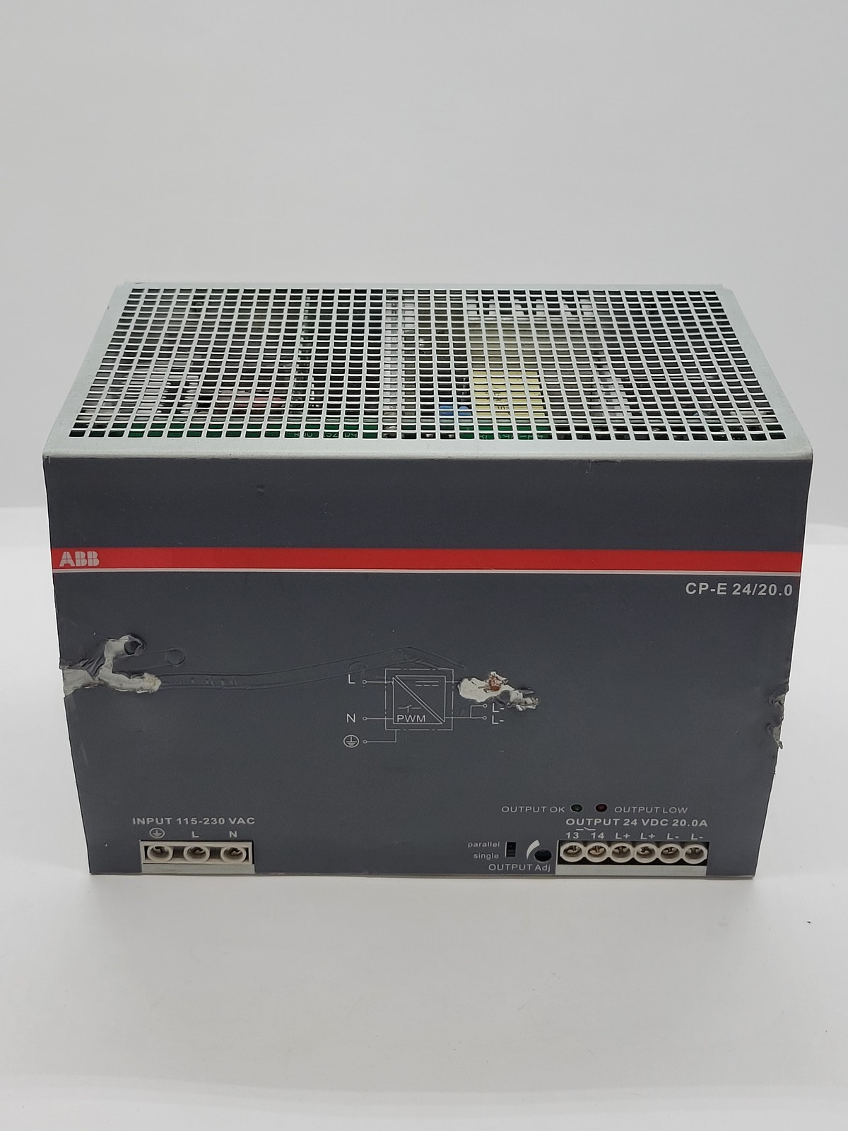 ABB CP-E 24/20.0 Switching Power Supply 115/230V Input 24V 20.0A Output