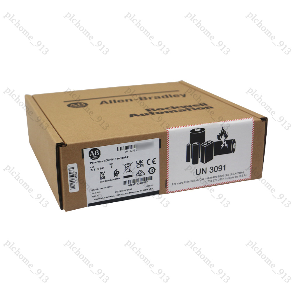 New Allen-Bradley 2711R-T4T PanelView 800 4.3 in HMI Terminal with discount