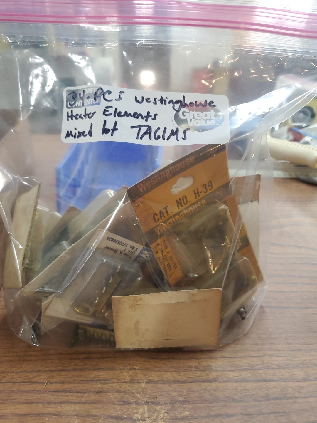(34-PCS) Westinghouse Heater Elements Mixed Lot (TA61MS)