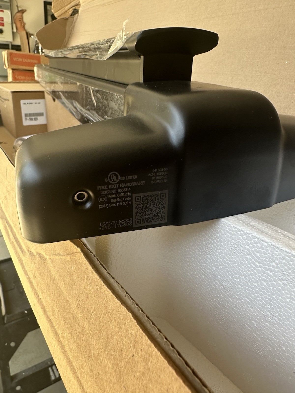 VON DUPRIN AX 9849 L F 315 4’ 6’10”-8’0” LHR 996 -M81 SPBLK LBLAFL 249LBS PBT