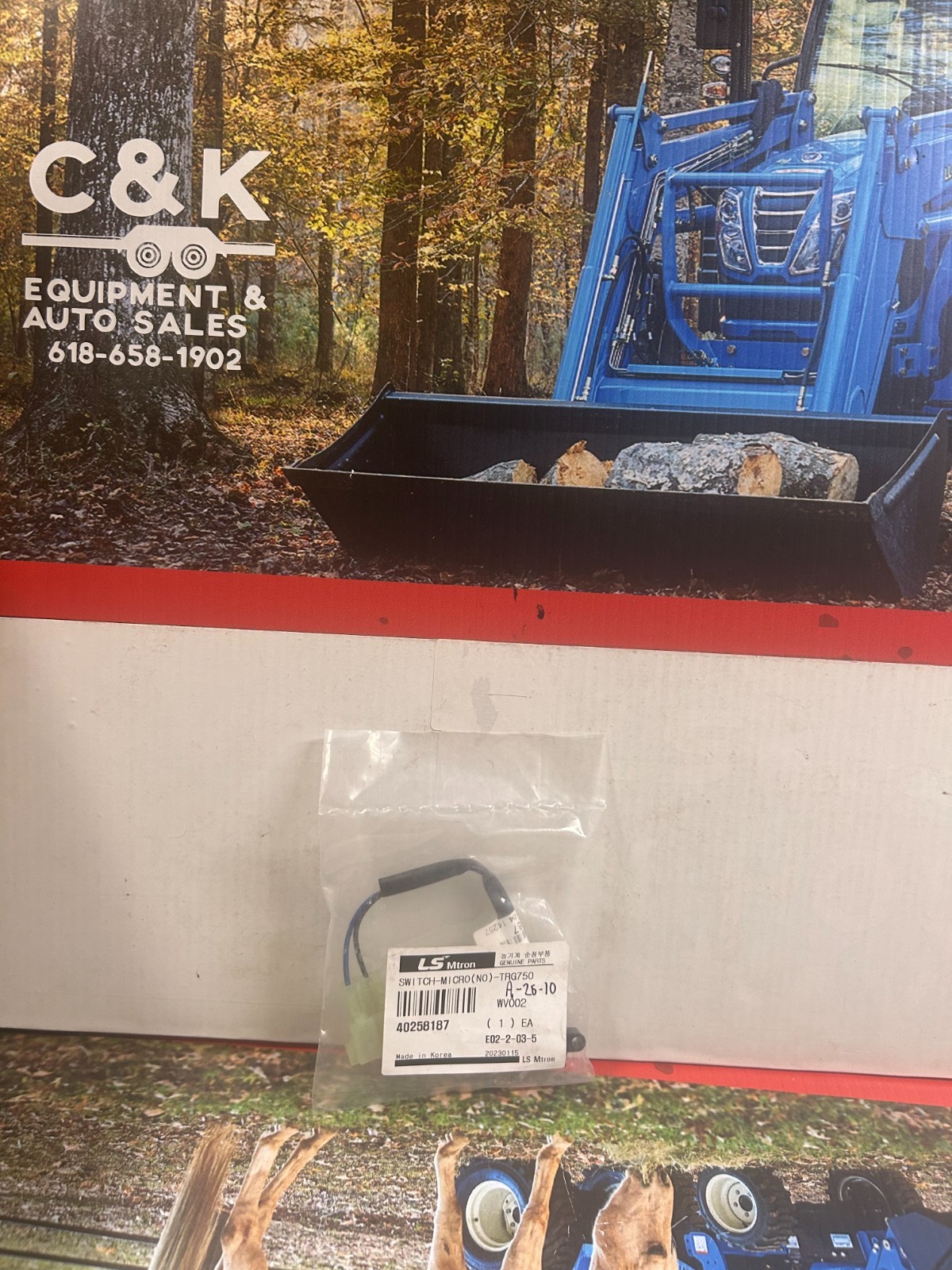 LS Switch-Micro(NO)-TRG750 40258187