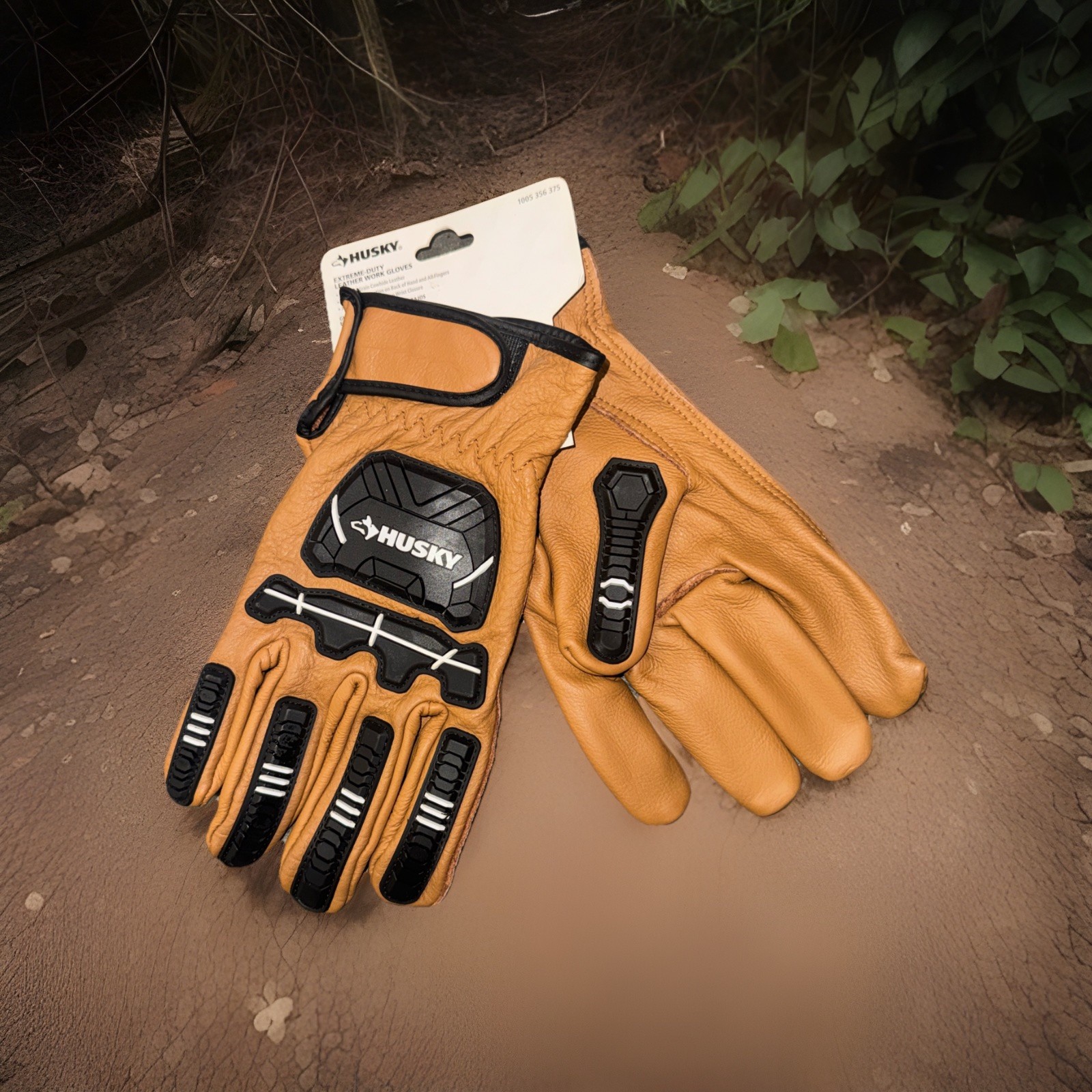 Premium Grain Cowhide Leather Heavy Duty Impact Work Glove LARGE NEW!