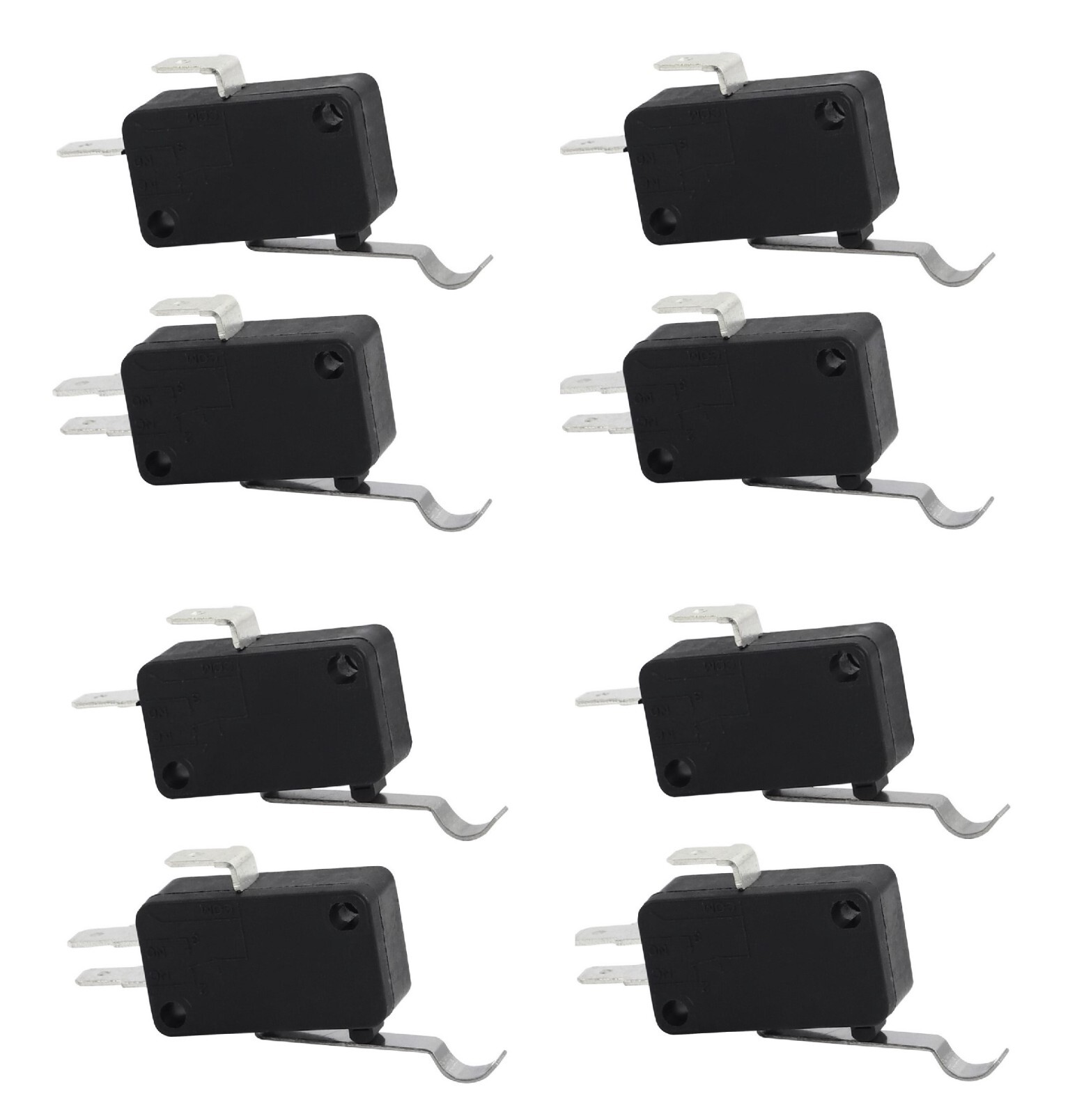 1014807 1014808 8 MICRO SWITCHES 2 & 3 PRONG for CLUB CAR GOLF CART – 4 Pack