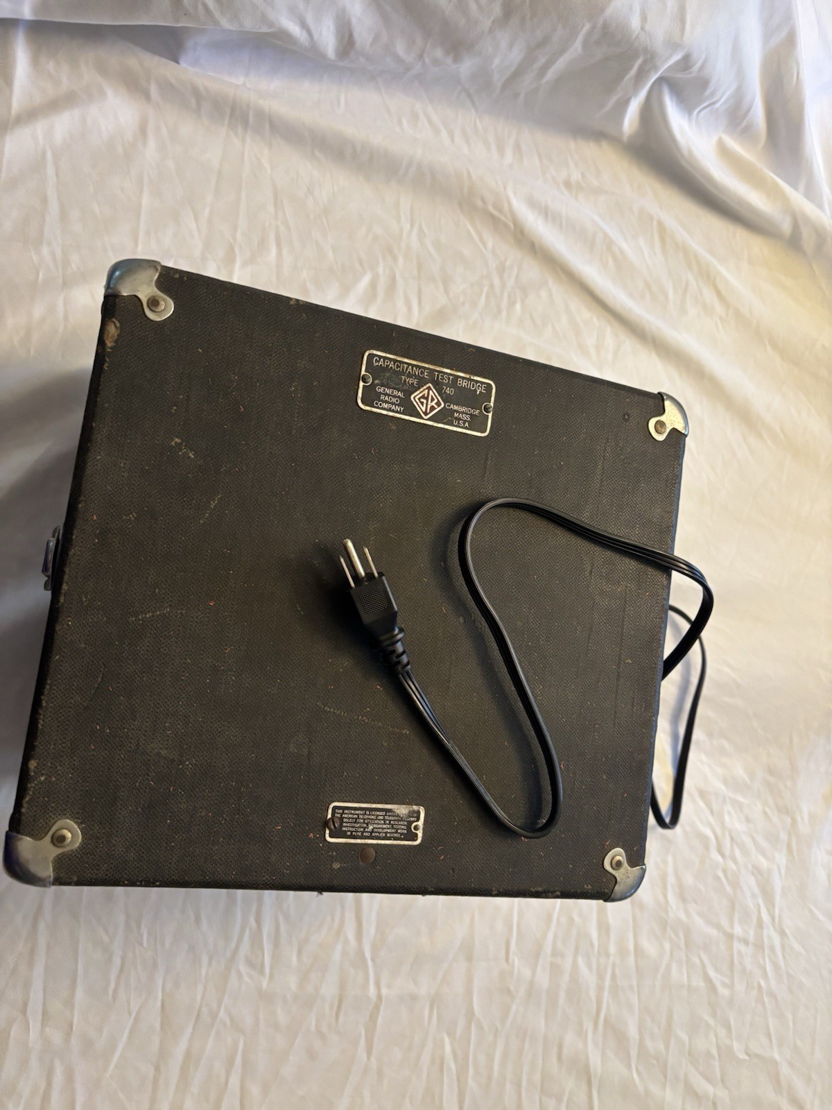 GENERAL RADIO CAPACITANCE TESTer BRIDGE TYPE 740-B, Restored 3 Years Ago, Perfec