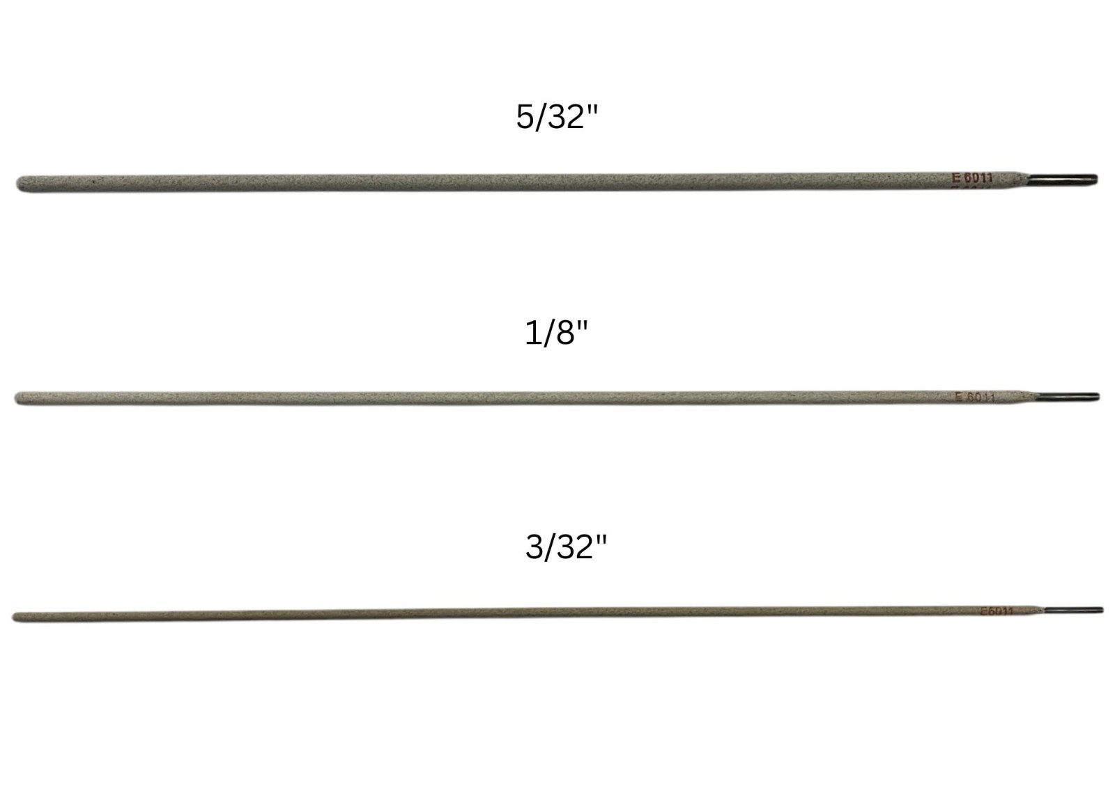E6011 5/32″ Premium Arc Welding Rods Carbon Steel Electrode 60 lb (10 lb x 6-pk)