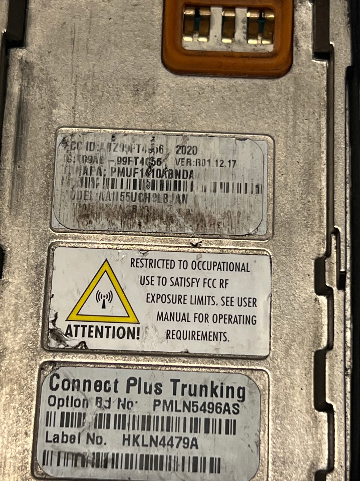 Motorola XPR6580 Digital 800/900 DMR MotoTrbo Radio AAH55UCH9LB1AN – Radio Only