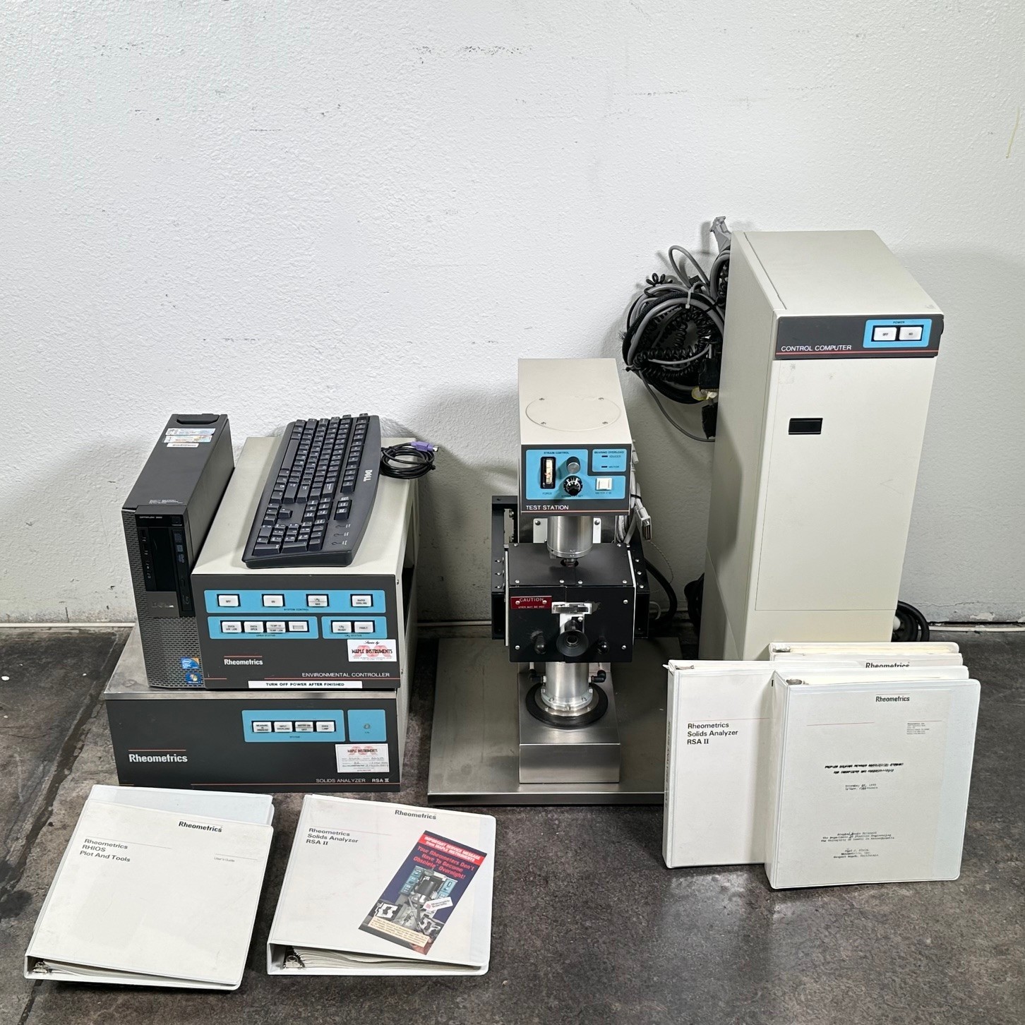 Rheometrics RSA-2, RSA II, Controller, Control Computer, Solids Analyzer, Etc