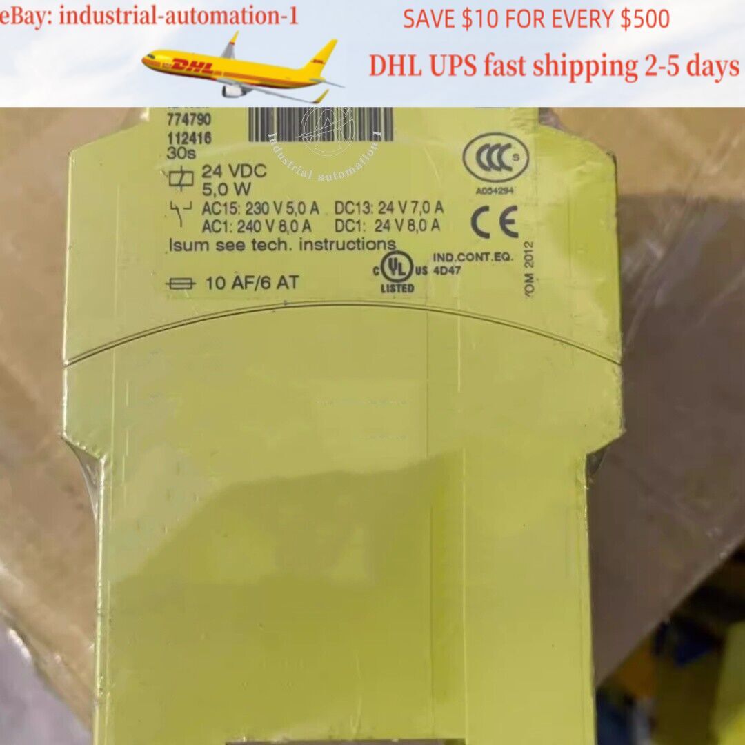 1pcs new PILZ 774790 PNOZ V 30s 24VDC 3n/o 1n/c 1n/o t safety relay