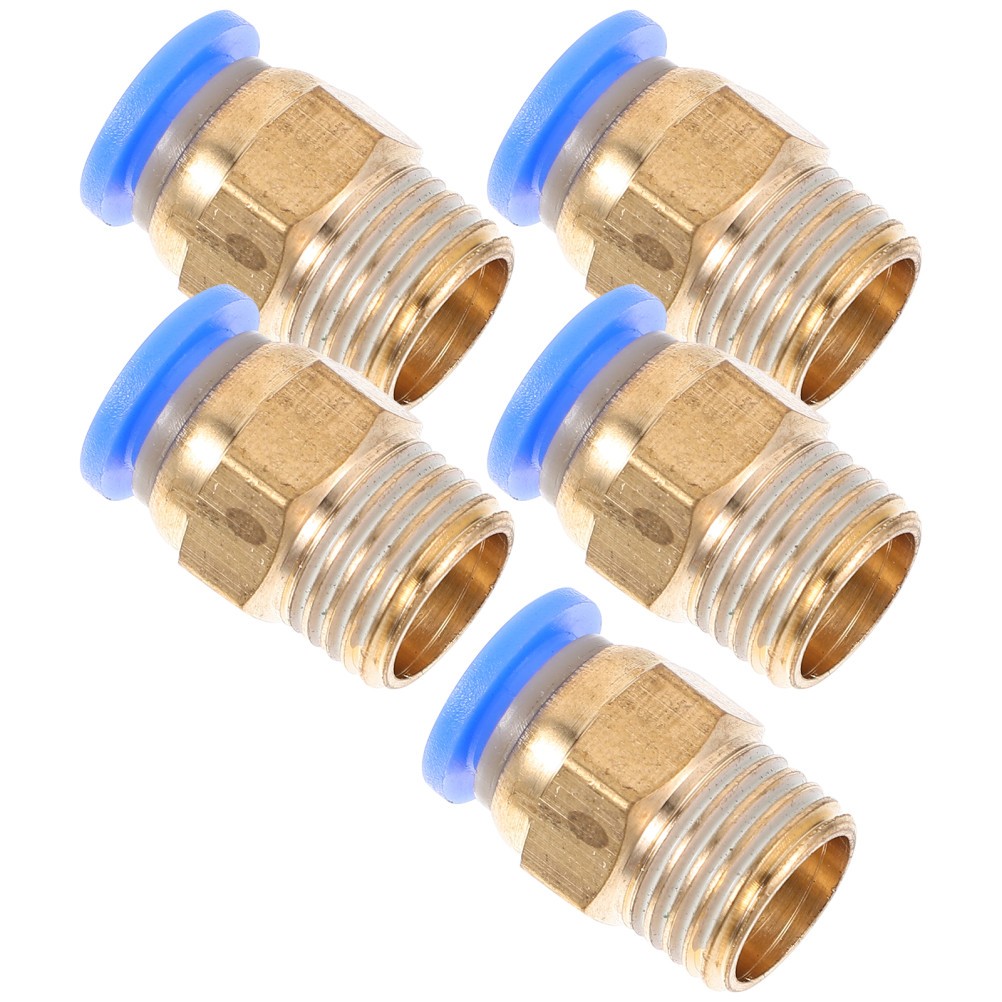 5Pcs Durable ABS Hose Fittings Quick Connect Coupler for Home Use