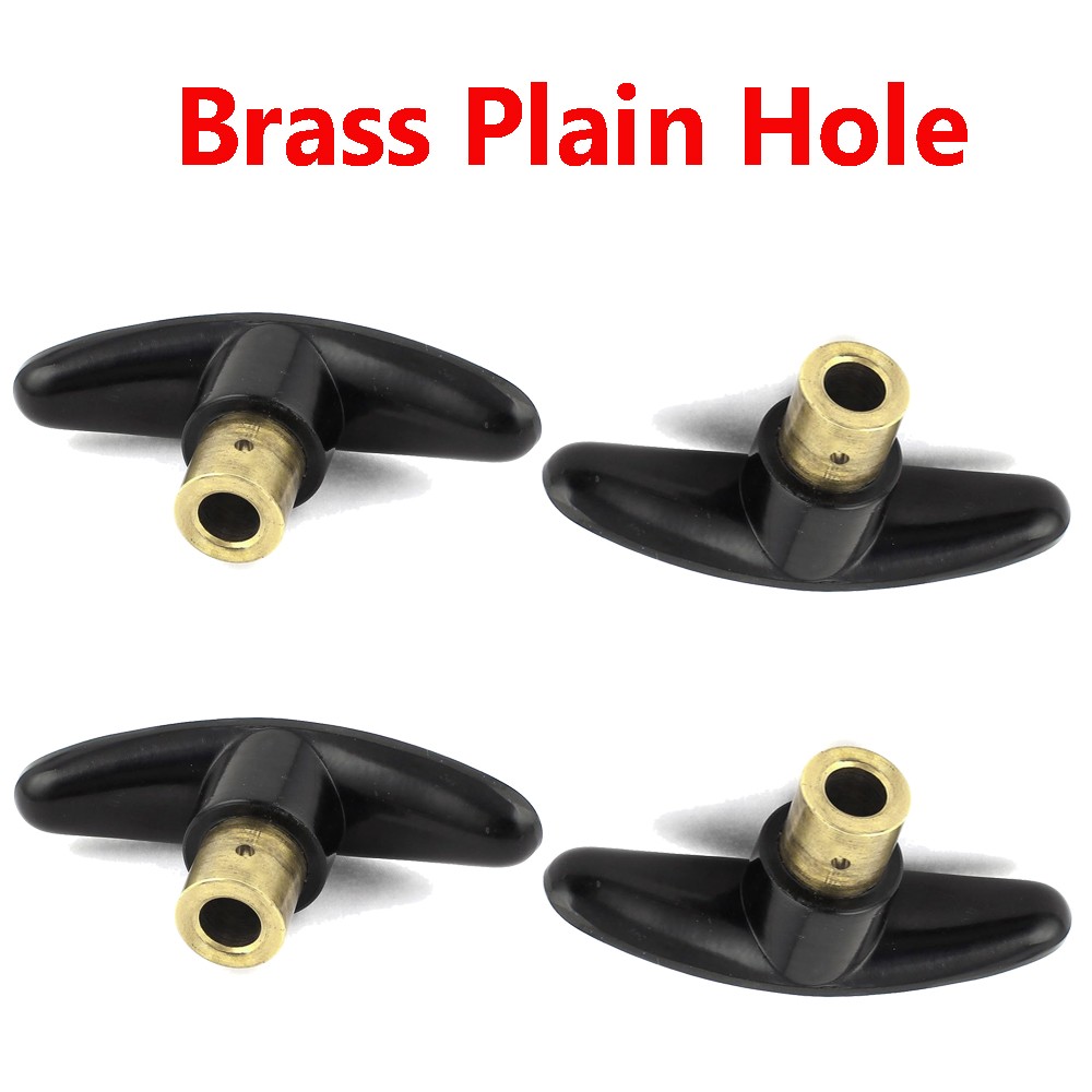 M6 M8 M10 T-Knobs Female Thread Black Plastic Clamping Hand Knobs Nuts Handles