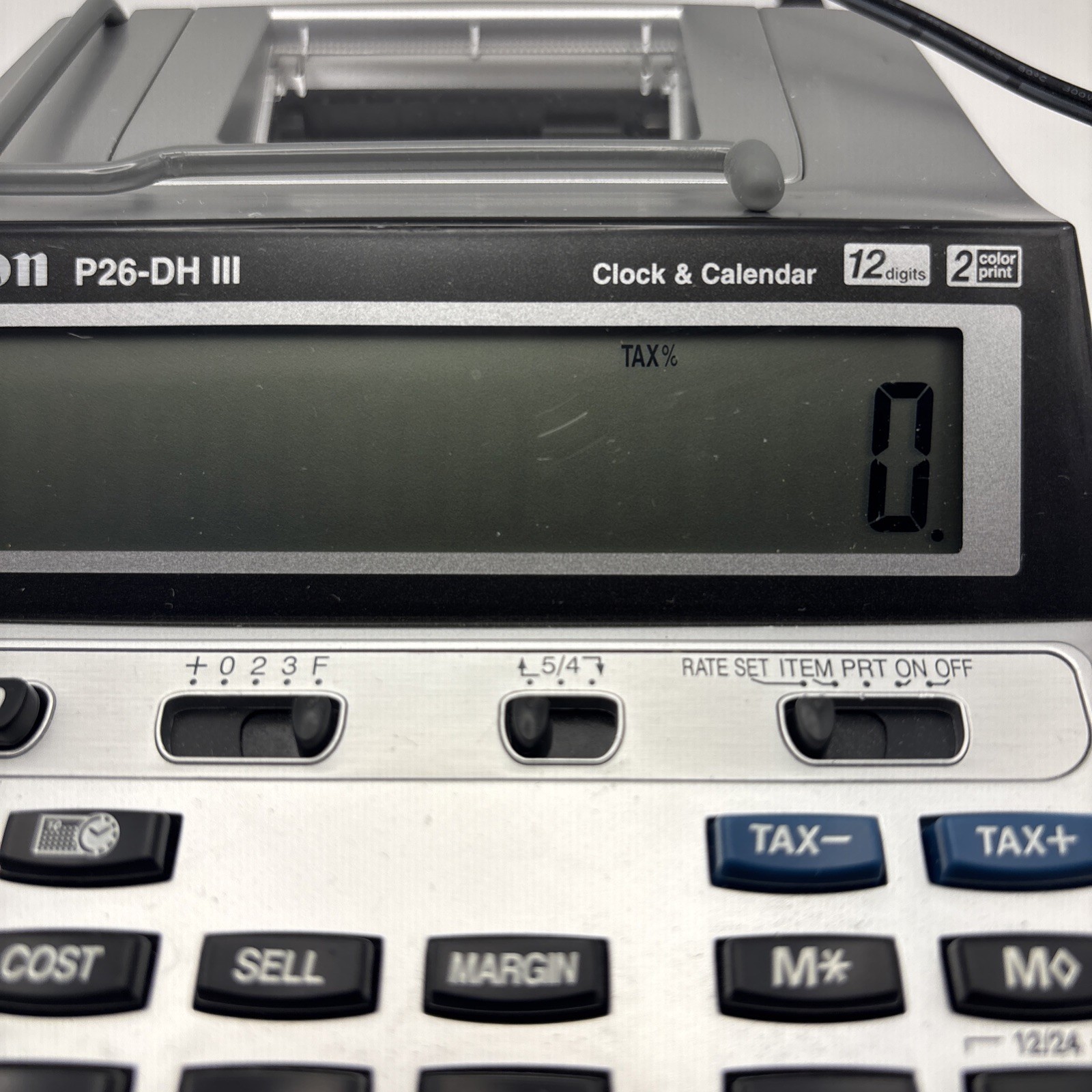 Canon P26-DH III 12-Digit Printing Calculator