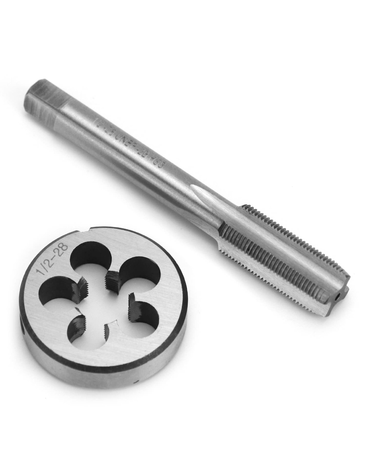 1/2″-28 Tap and Die Set Gunsmithing UNF HSS 1/2″ x 28 22LR 223 5.56 9mm