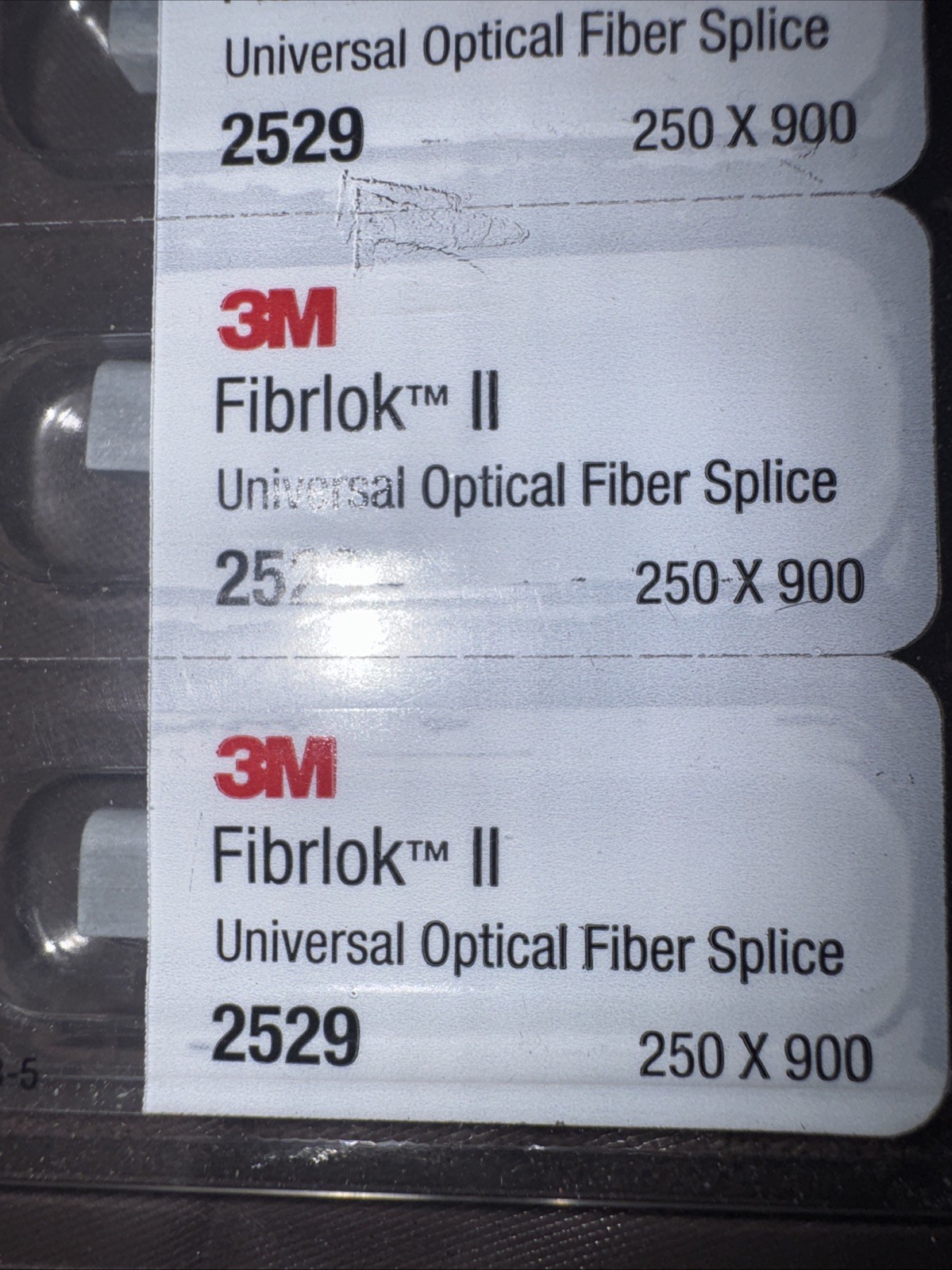 Fiber Splicing Corning 3M FIBRLOK 2529 – FIBER SPLICE 250 900 – Pack of 6
