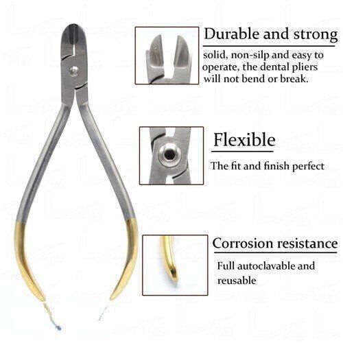Dental Orthodontic Pliers Ligature Cutter To Cut Ligature Wire Plier Stainless
