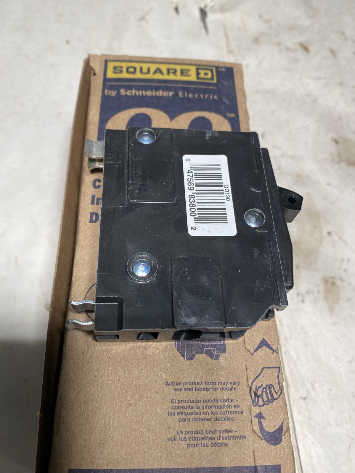Square D 30 Amp Single-Pole Circuit Breaker QO130CP 120/240V Lot Of 3 Each NIB