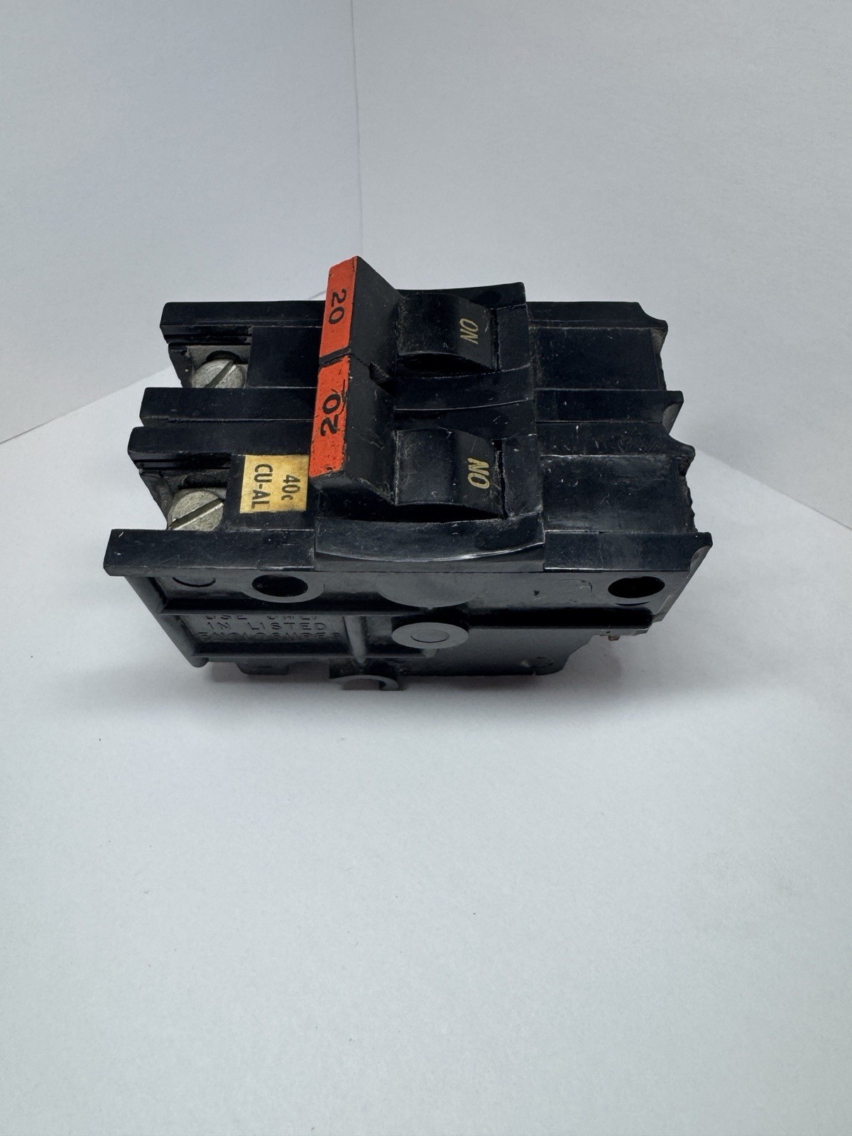 Federal Pacific Electric (FPE) Stab-Lok 2-pole circuit breaker.