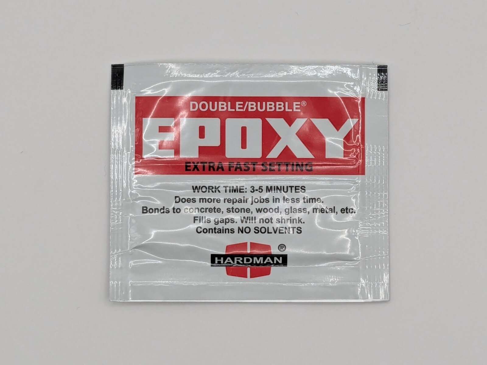 Hardman DOUBLE BUBBLE RED Epoxy 5-Packs 3.5 Gram Per Pack – Exp 02/2027 (w/CoC)