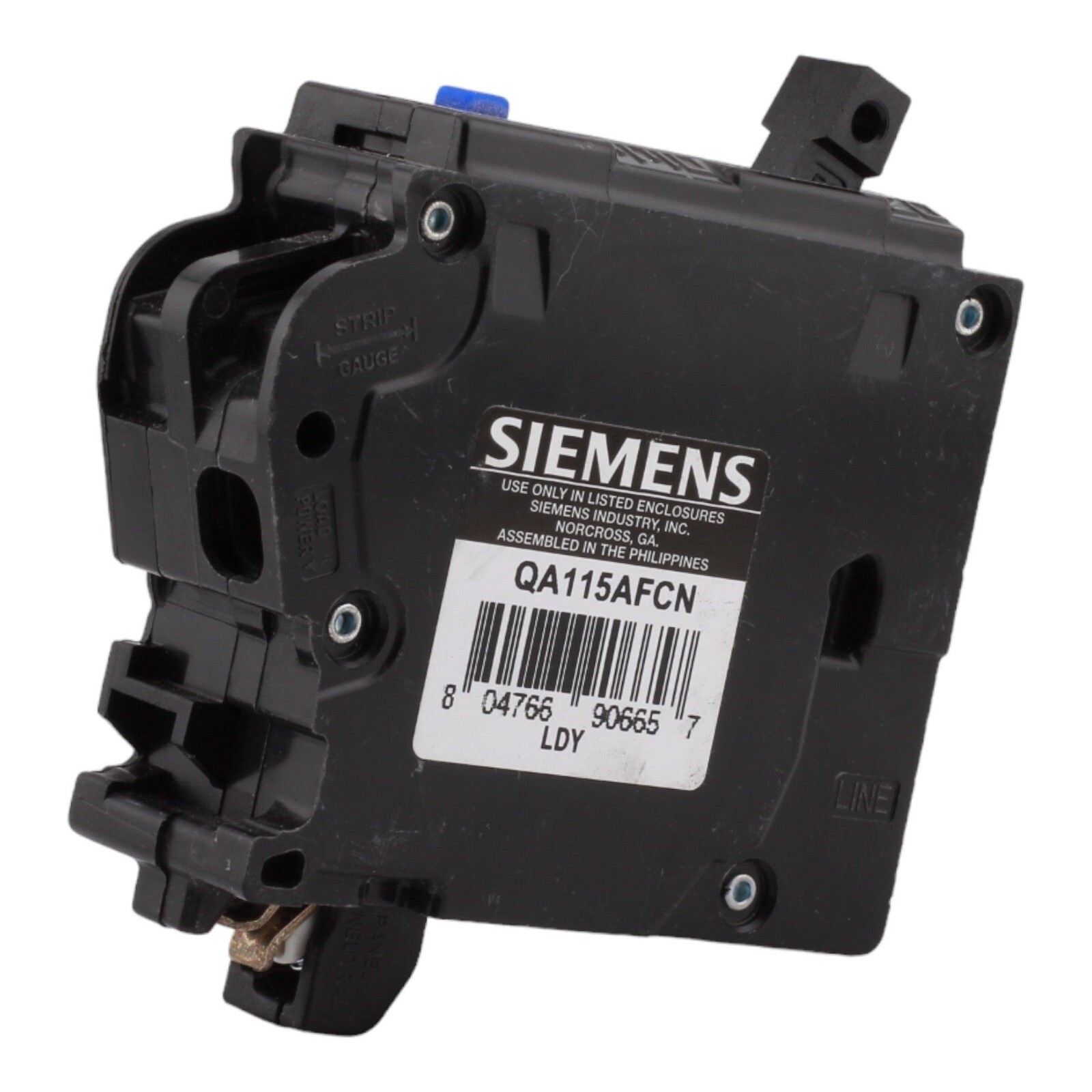 NEW SIEMENS QA115AFCN ARC FAULT CIRCUIT BREAKER TYPE AFCI 15 AMP 1 POLE