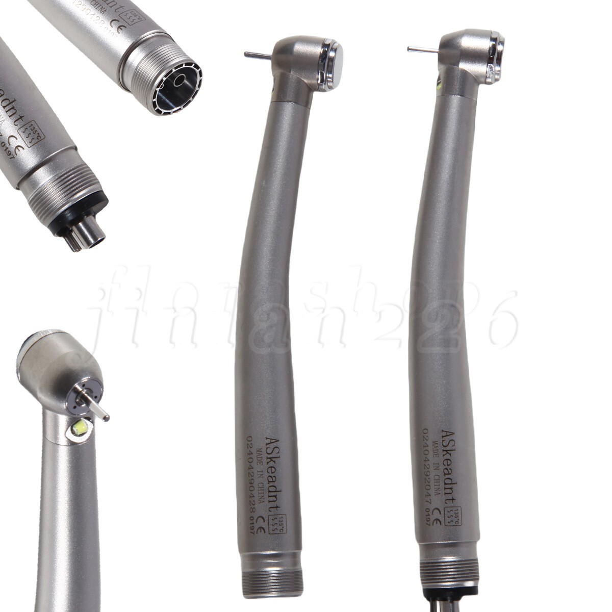 Estilo NSK Dental E-generator LED alta velocidad pieza de mano Cabeza de par