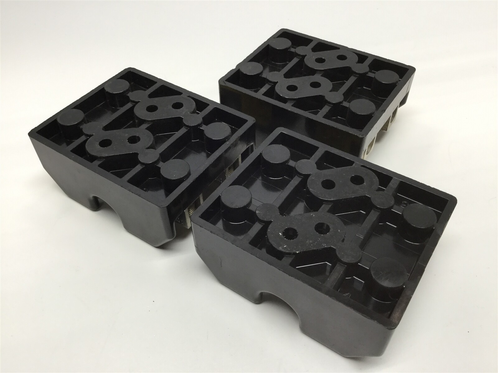Lot of 3 Bussmann T60030-2CR Fuseholder 2-Pole 30A 600VAC 60C/75C Class T