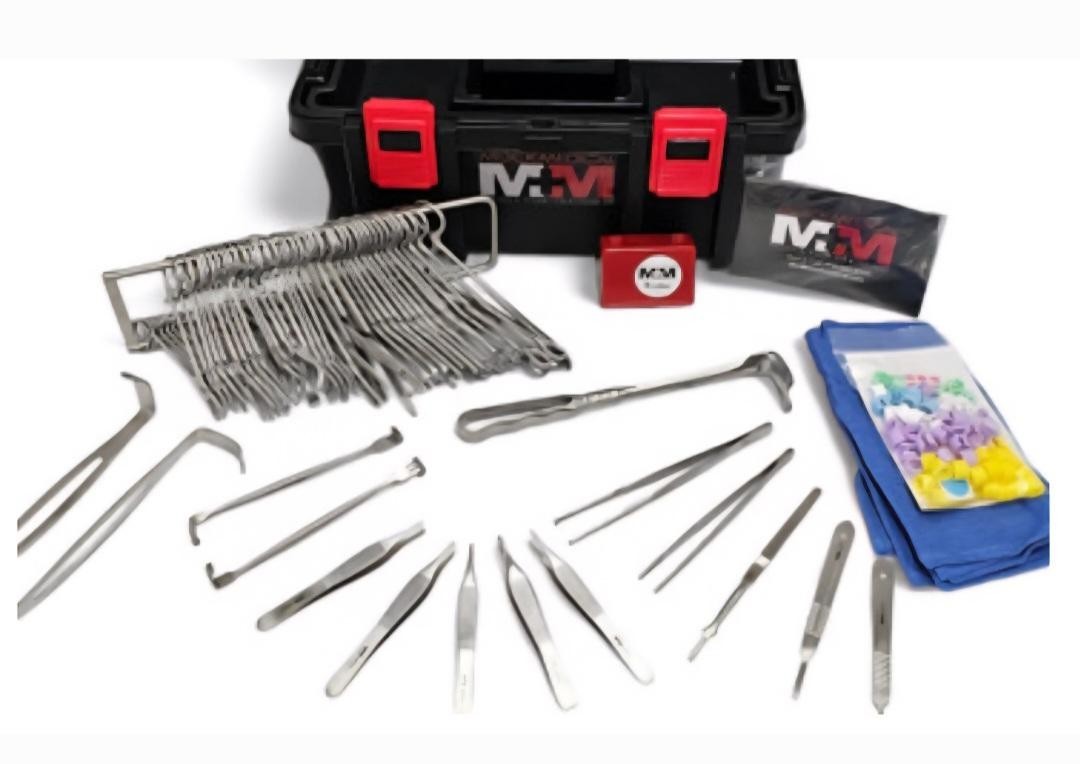 EMERGENCY SURVIVAL MINOR SURGERY kit 49+ surgical instruments off grid case NEW