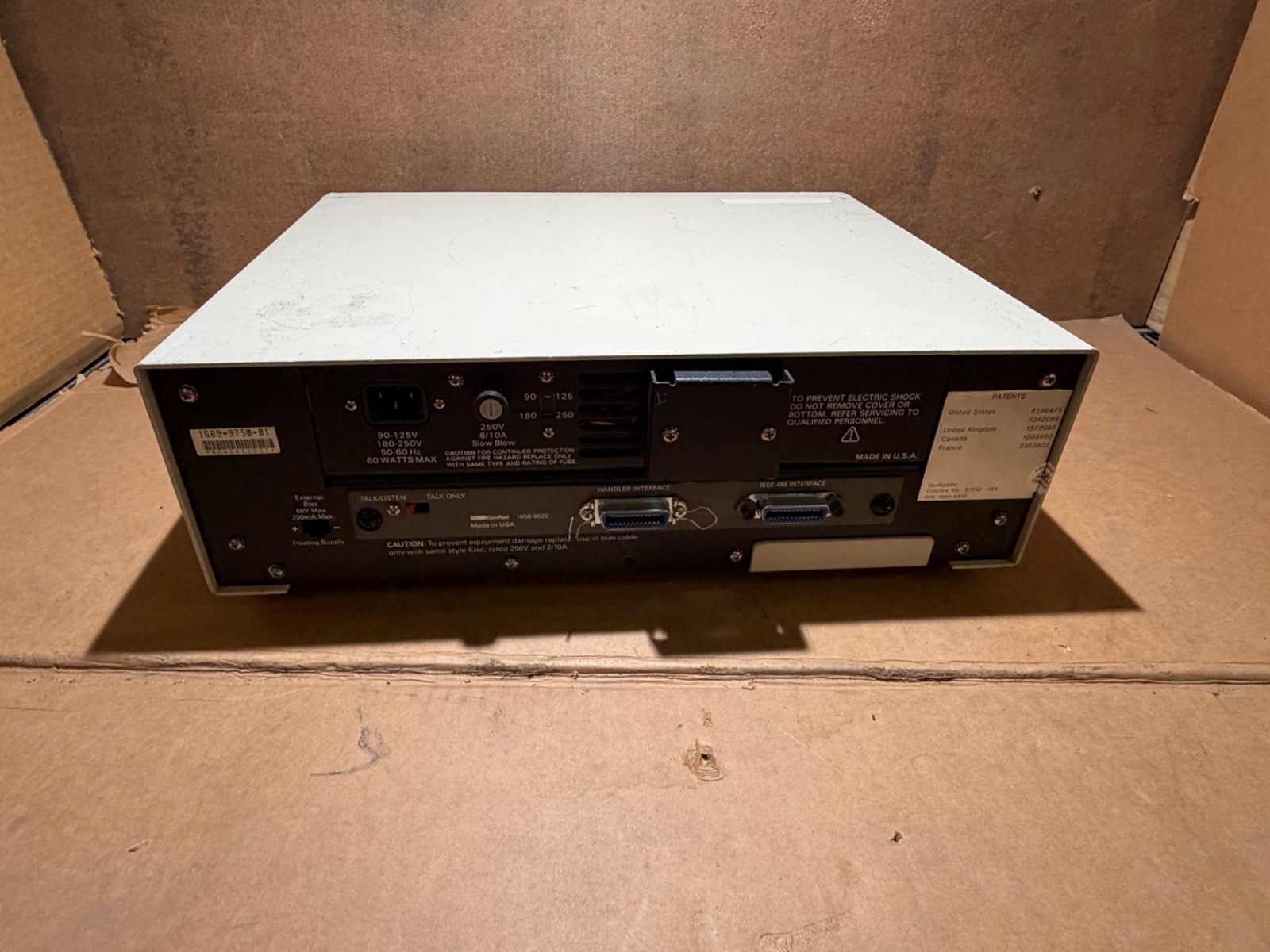 GenRad 1689M RLC Digibridge Precision Impedance/LCR Meter