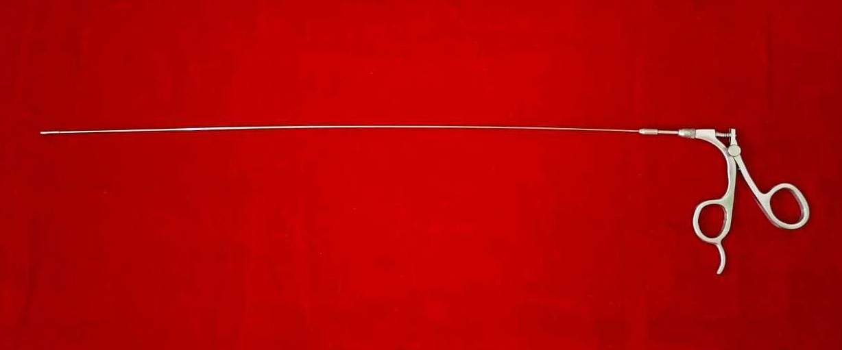 Hysteroscopy Semi Rigid Scissor 5fr 40cm Reusable Endoscopy Surgical Instruments