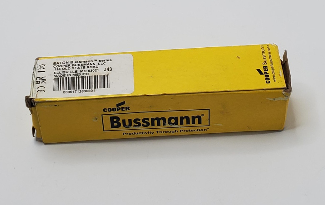 Eaton Cooper Bussmann JKS-80 Limitron Class J Fuse 80A 600VAC Current Limiting