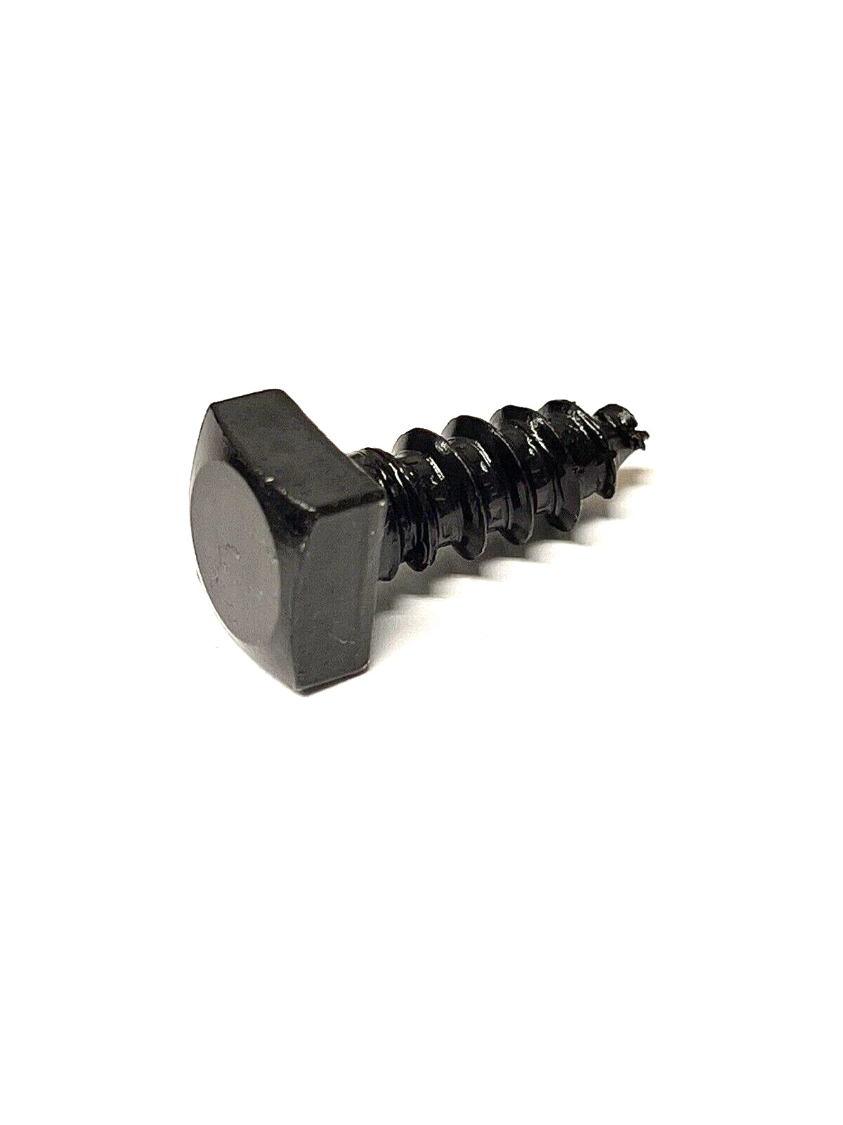 (100) 3/8 X 1 Square Head Lag Bolt BLACK Oxide Screw Rustic 3/8×1” 9/16 SQ HEAD