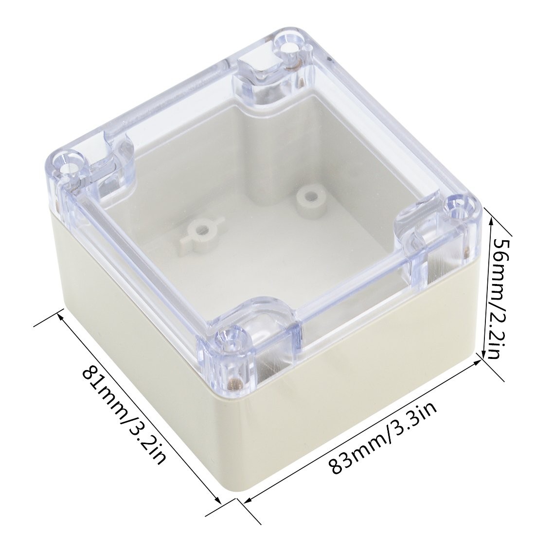 ABS Plastic Junction Box Dustproof Waterproof IP65 Electrical Enclosure Box Univ