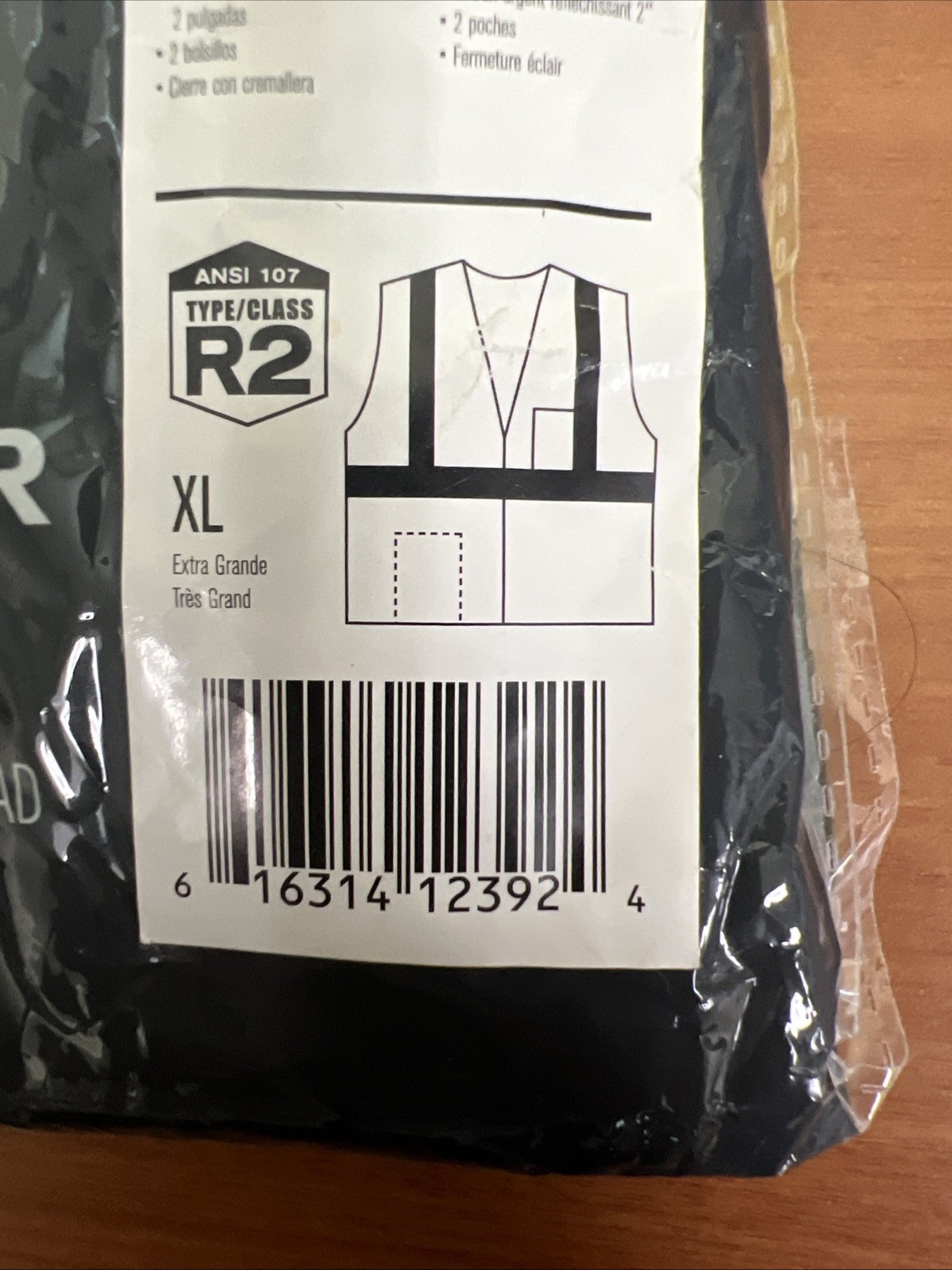 Protective Industrial Products Zipper Mesh Vest Class 2 Hi-Vis Yellow Ansi Type
