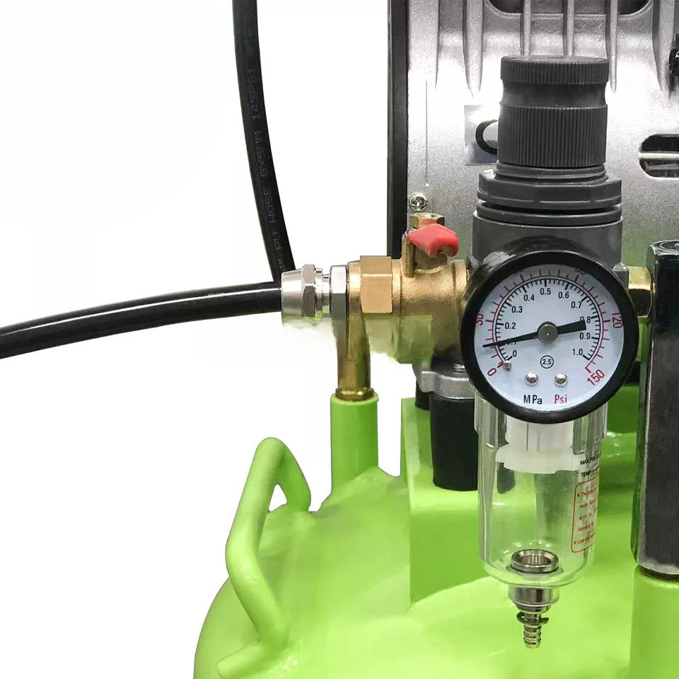 Dental Silent Oil Free Oilless Air Compressor 40L Tank 800w 155L/min GA-81 US