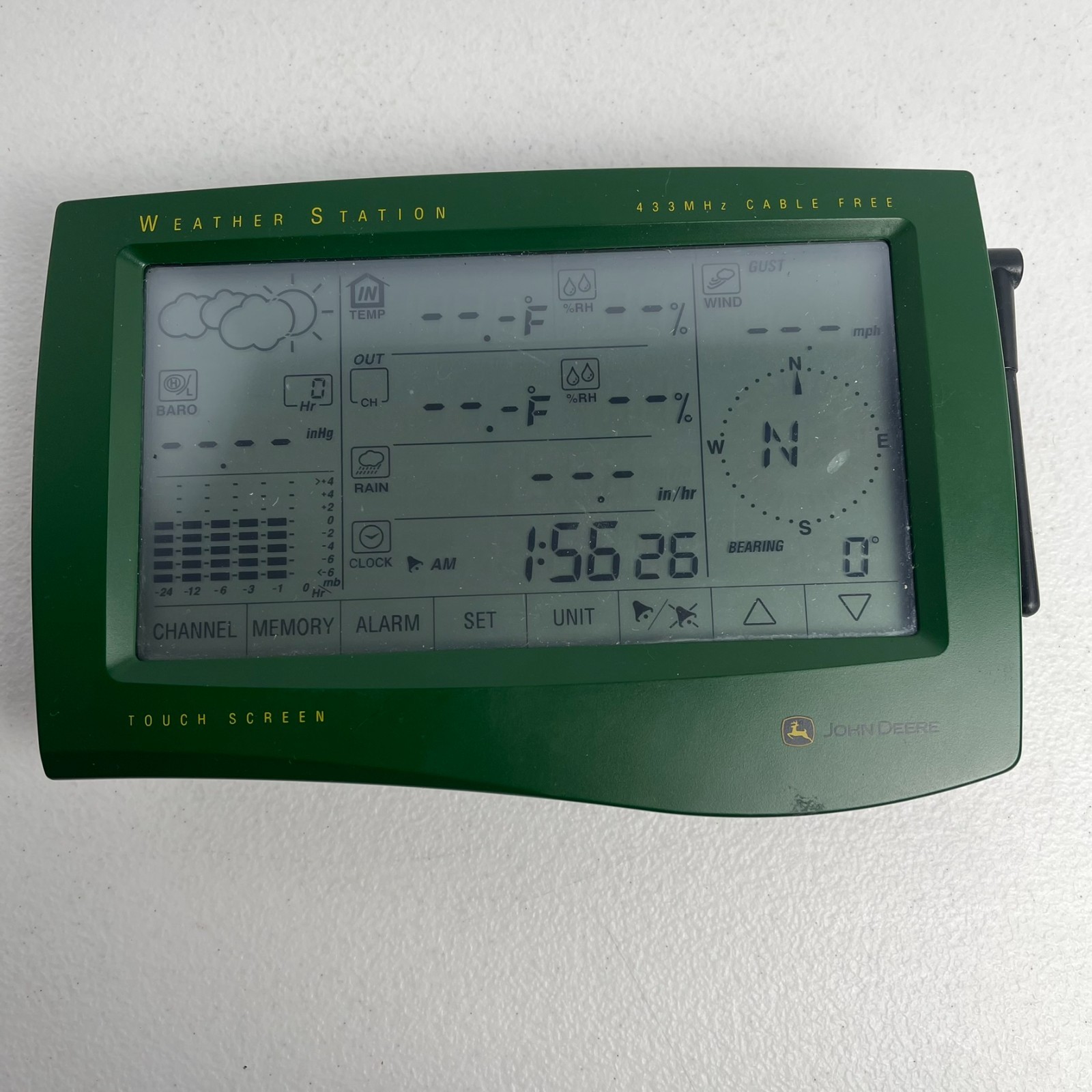 John Deere Weather Station Battery Operated – No Cables