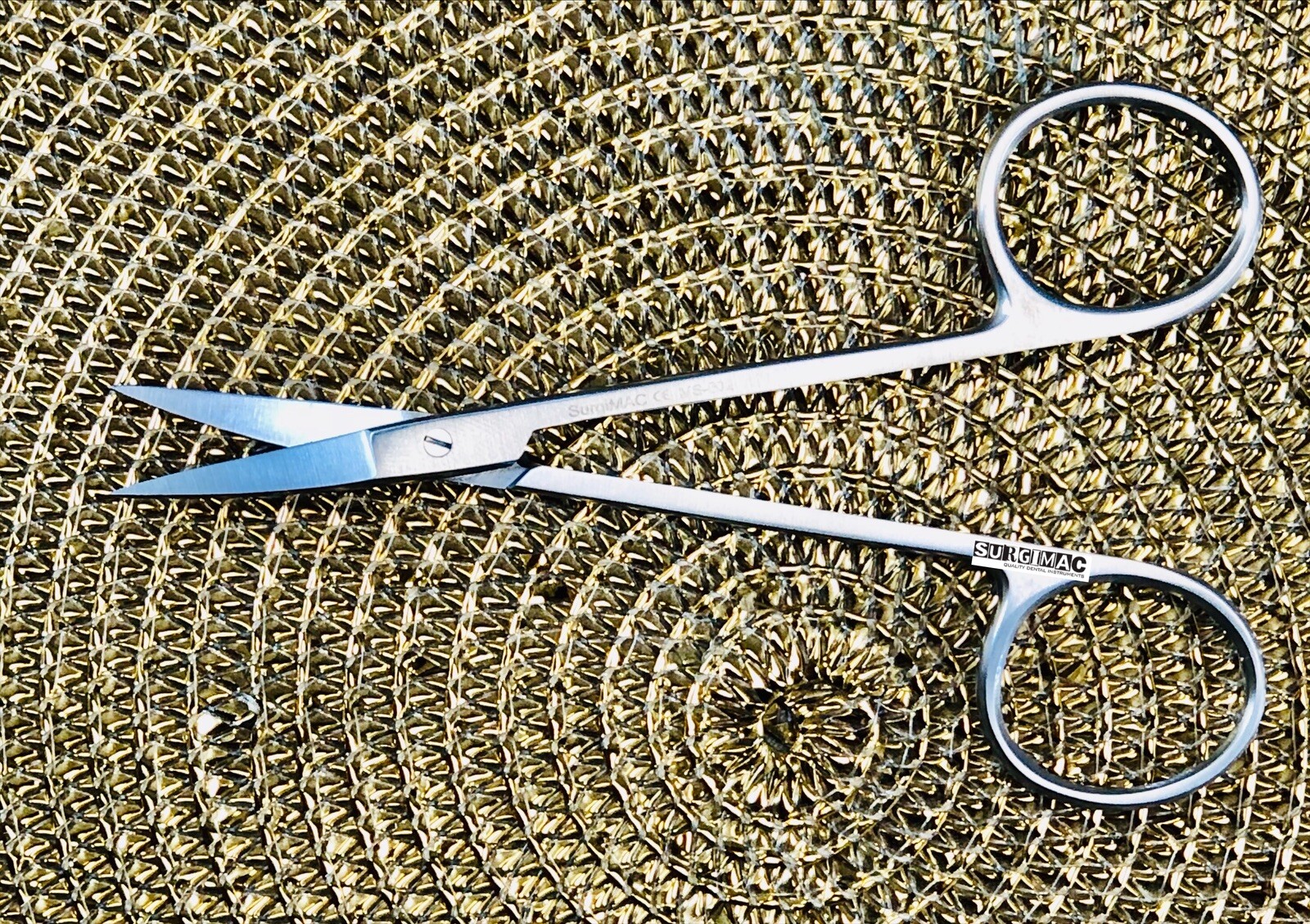 Iris Scissors Curved 4.5″ Surgical Dental Veterinary Instruments MAC