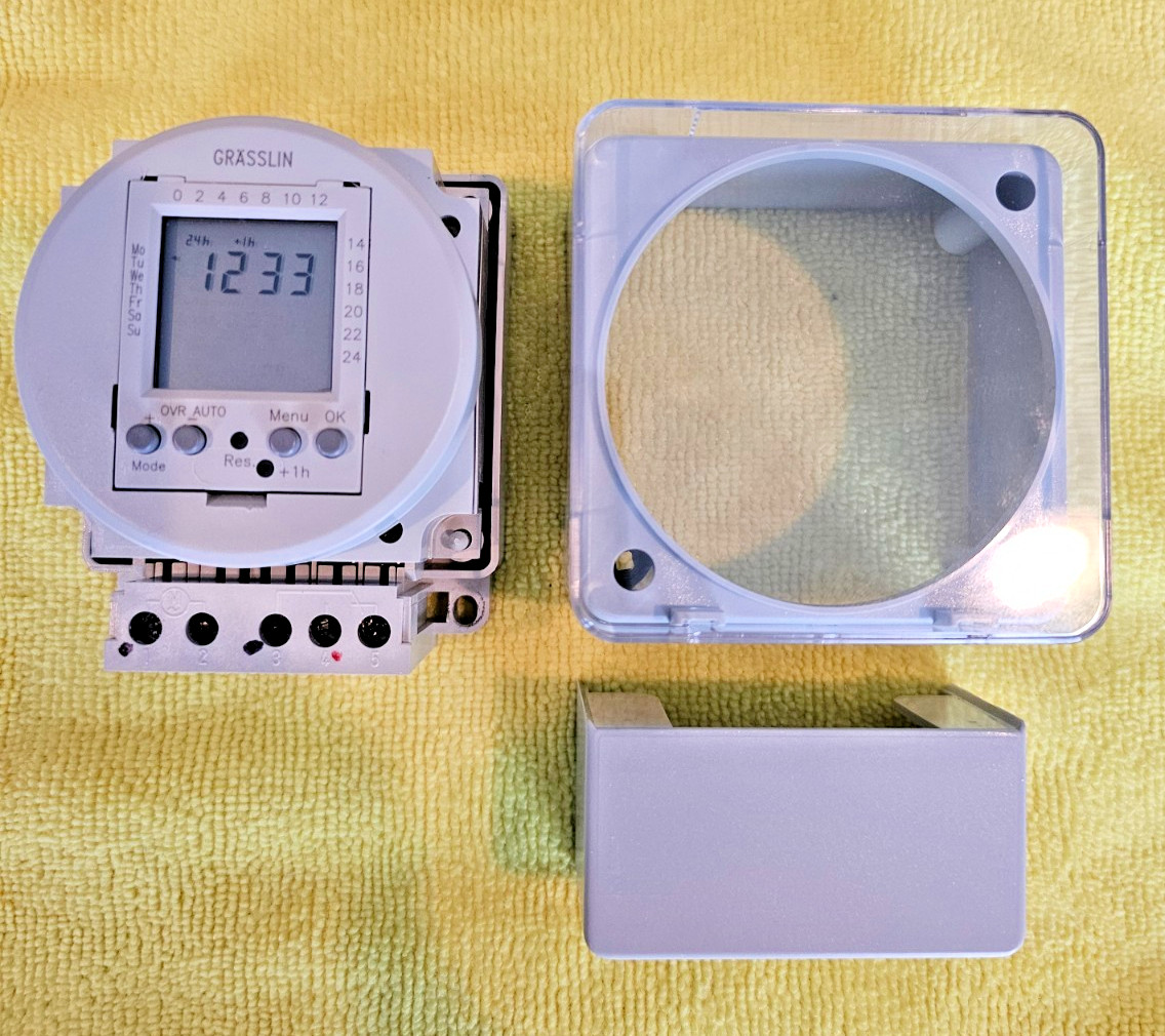 Intermatic FM1D20A-120 Elec Carrier Timer Switch, 24-Hr/7-Day, Surface/ DIN