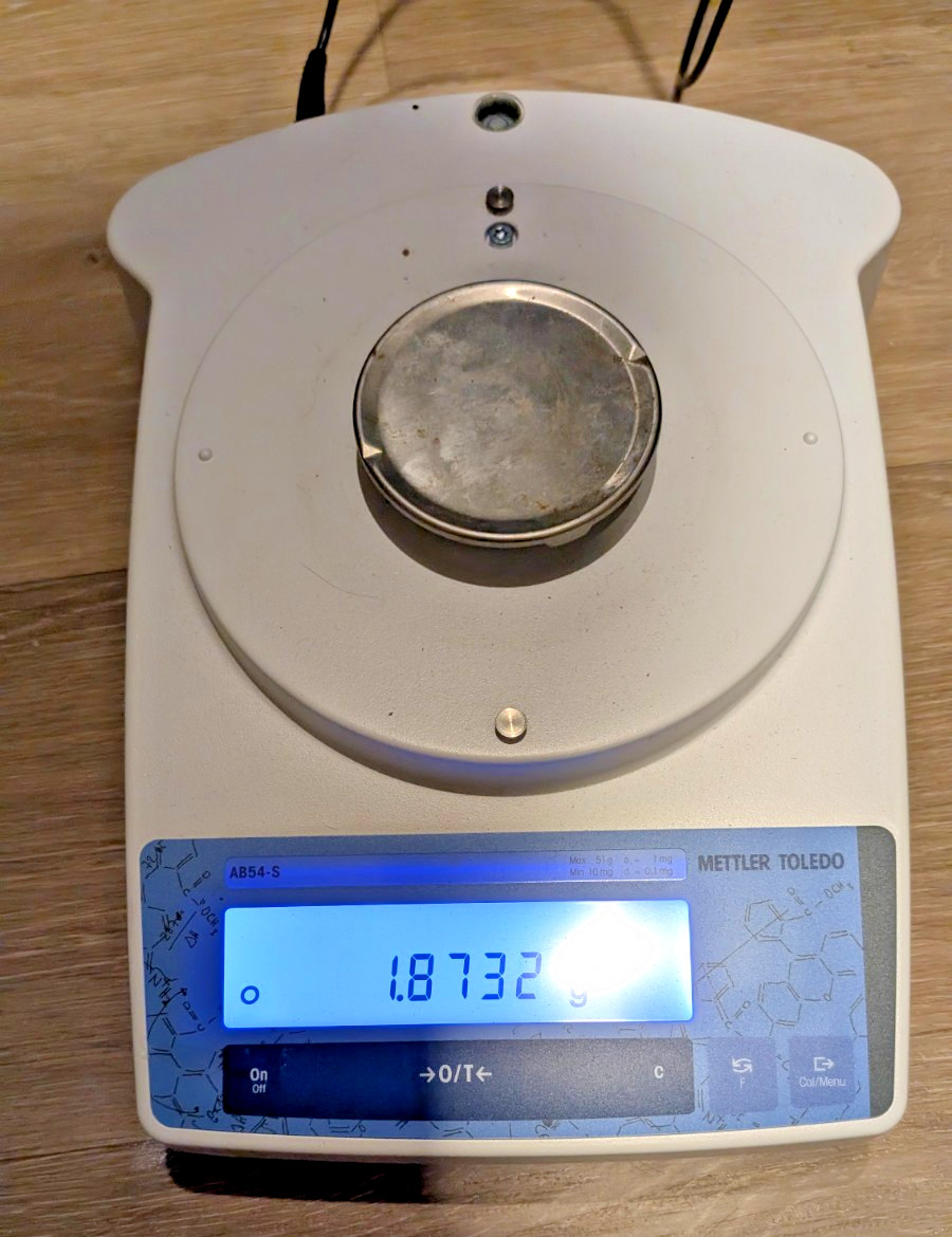 Mettler Toledo AB54-S Analytical Lab Balance Scale 51g / 0.1mg — Powers On As-Is
