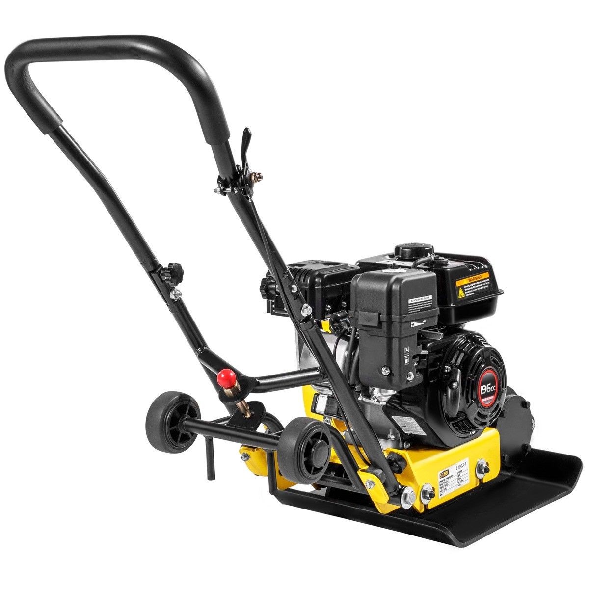 7.0hp Walk-Behind Vibratory Plate Compactor soil Dirt Rammer 212cc EPA Engine
