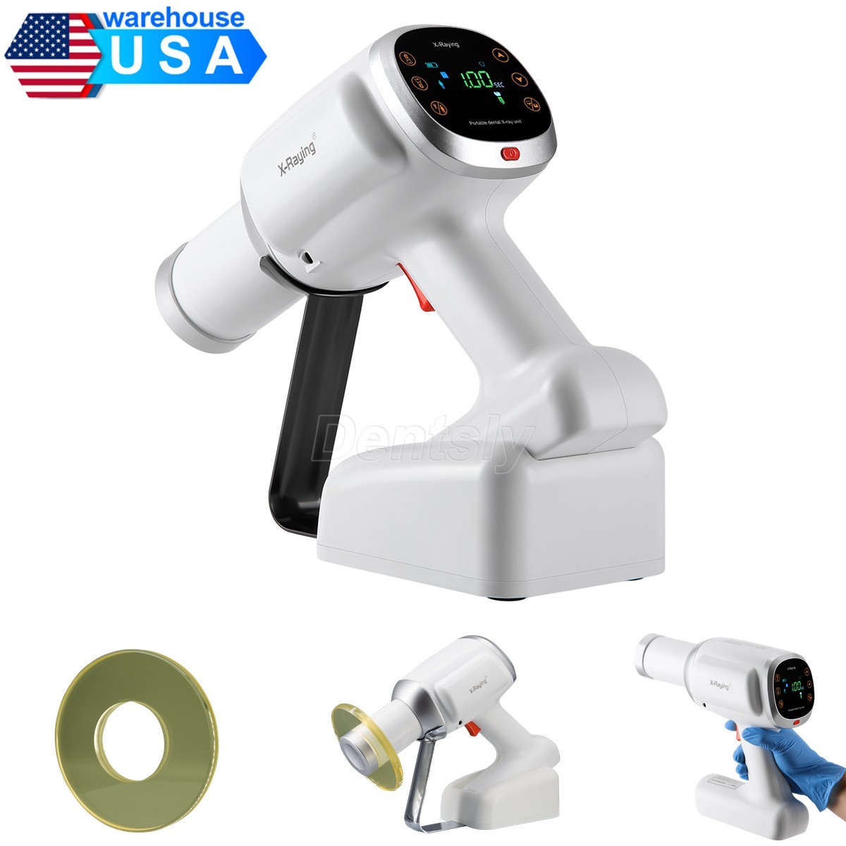 1 pc Dental Scatter Shield Ring Protective for Ray-500+Portable X-ray Machine