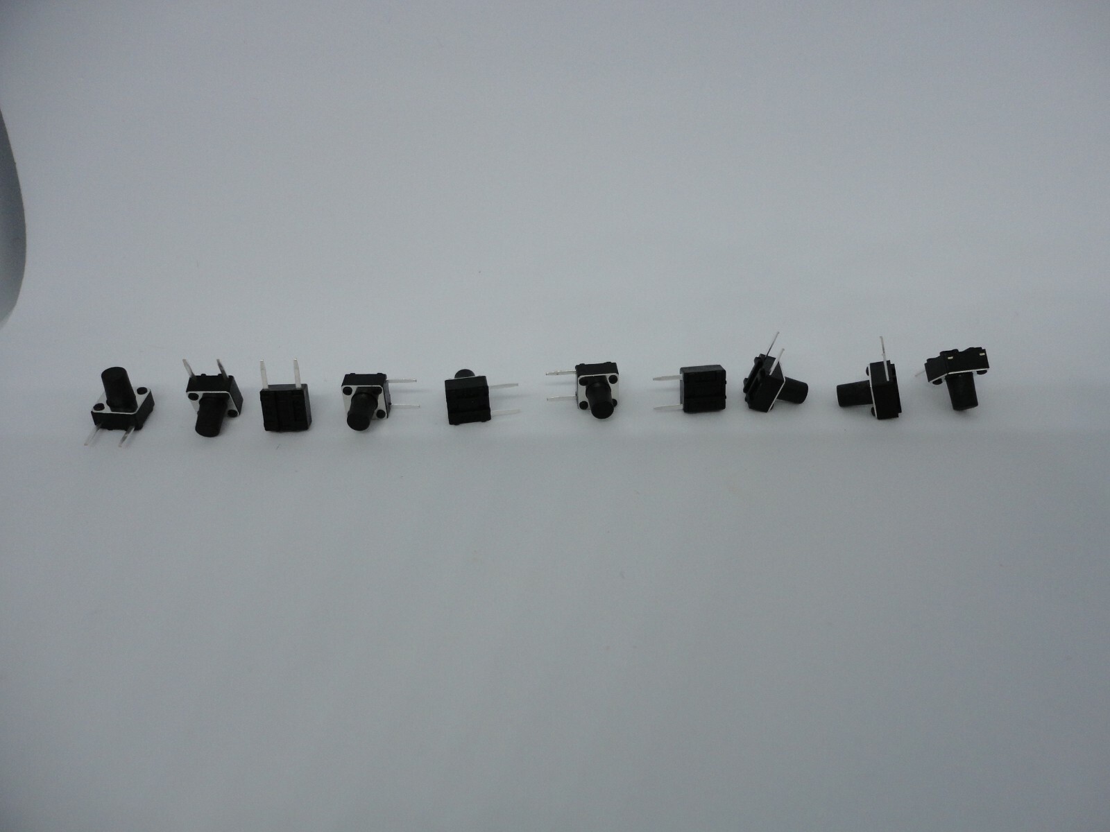 10 Pcs Pack Lot 6x6x8mm Momentary Push Micro Button Tactile Switch Side 2 Pins