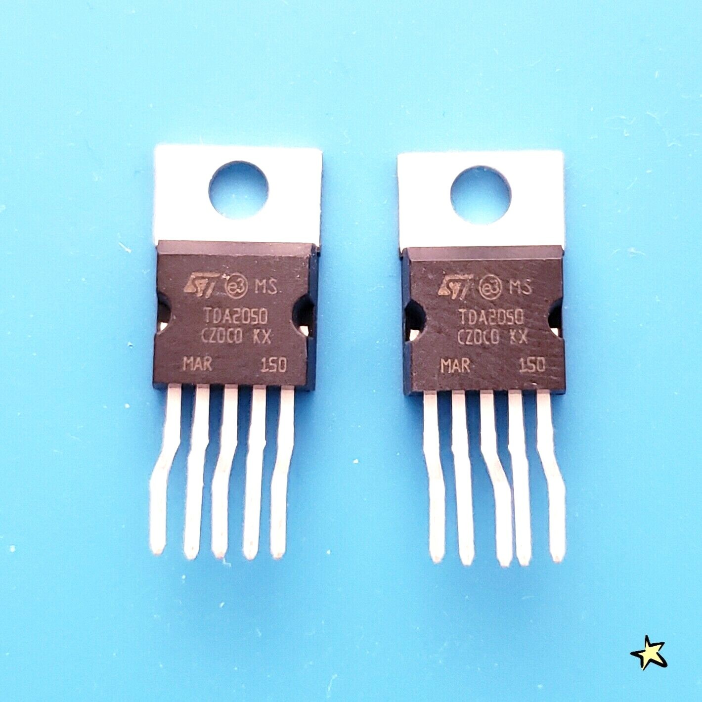 TDA2050 35W Mono Hi-fi Amplifier 9 to 50 volt dc… USA Seller 5pcs