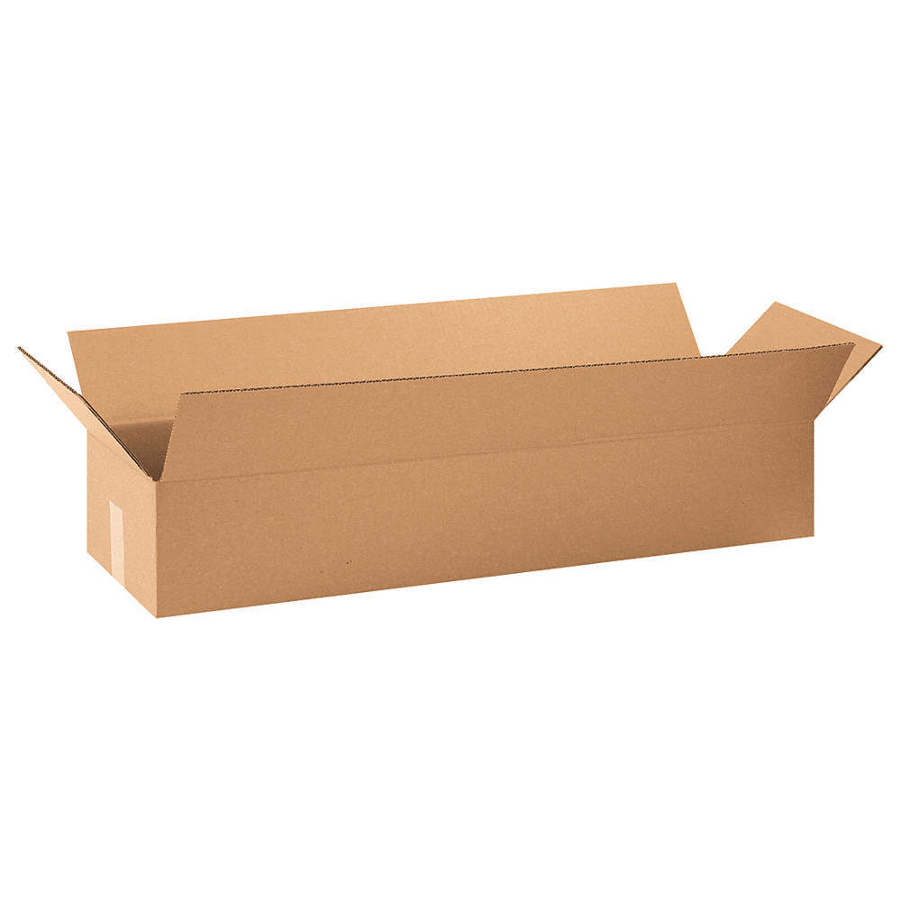 GRAINGER APPROVED 55VJ31 Shipping Box,Long,Single Wall,32 ECT PK 20