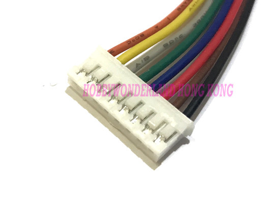 JST-PH 2.0mm 8-Pin double female connector extension reversed 10cm wire PCB x 2