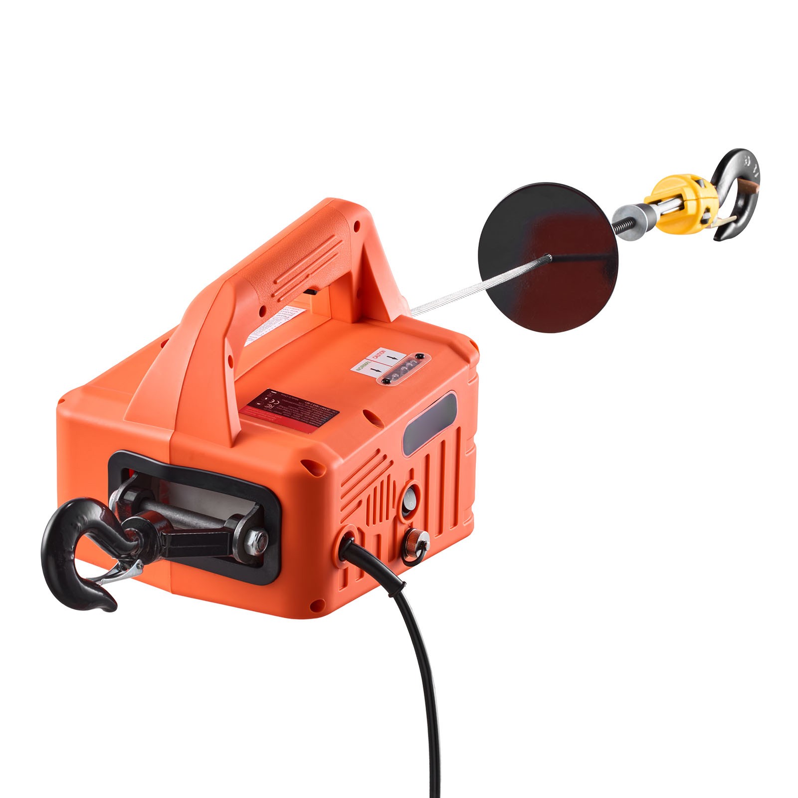 Uimoso 3-in-1 Electric Hoist Winch 1550 lbs with Wired and Wireless Controls