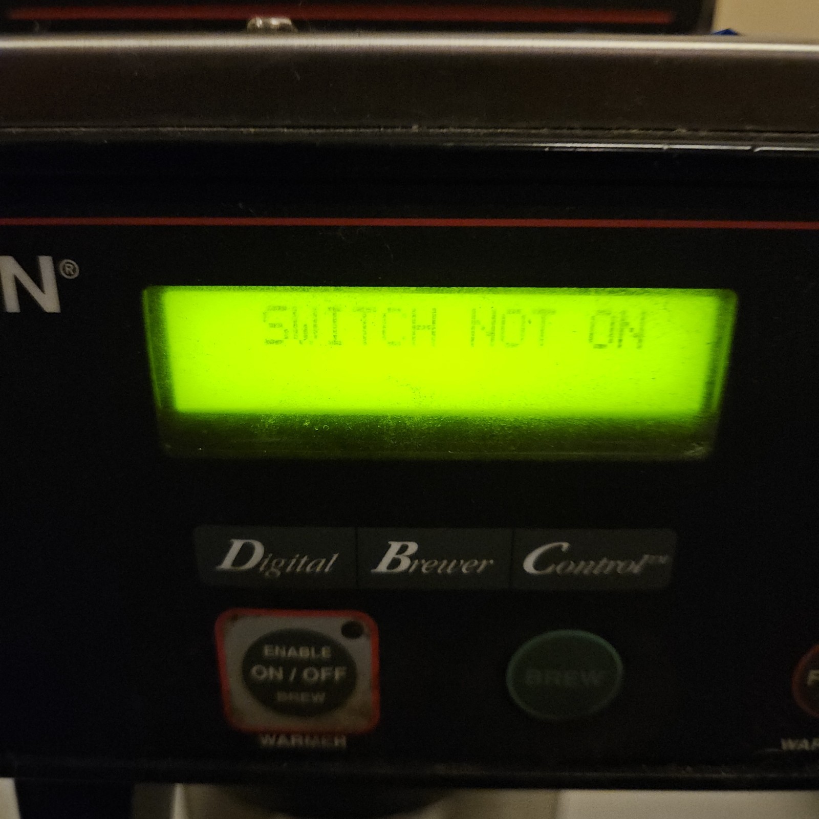 BUNN AXIOM-DV-3 Commercial 12-Cup Automatic Coffee Brewer Untested Parts