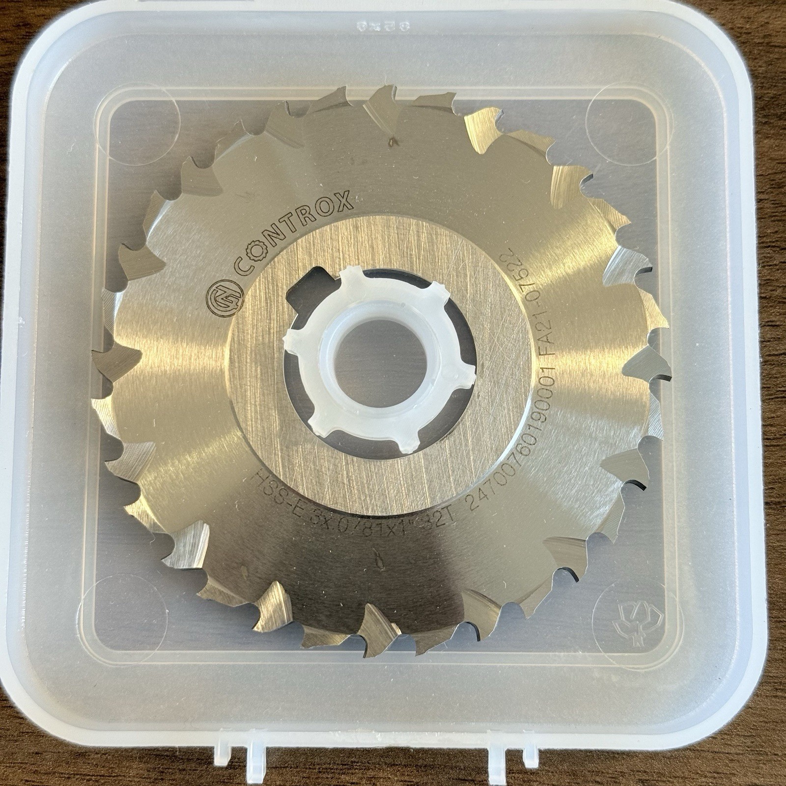 New Controx Cobalt 3″x.0781″ Side Milling Cutter 1″ Arbor 244425